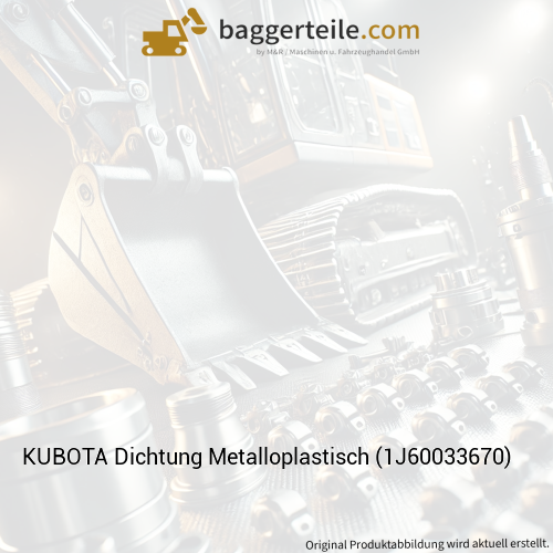 KUBOTA Dichtung Metalloplastisch (1J60033670)
