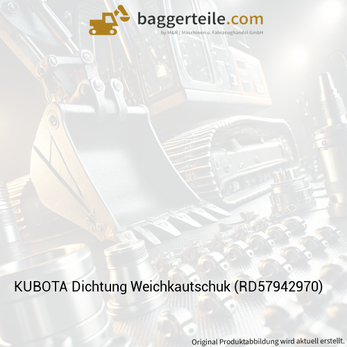 KUBOTA Dichtung Weichkautschuk (RD57942970)