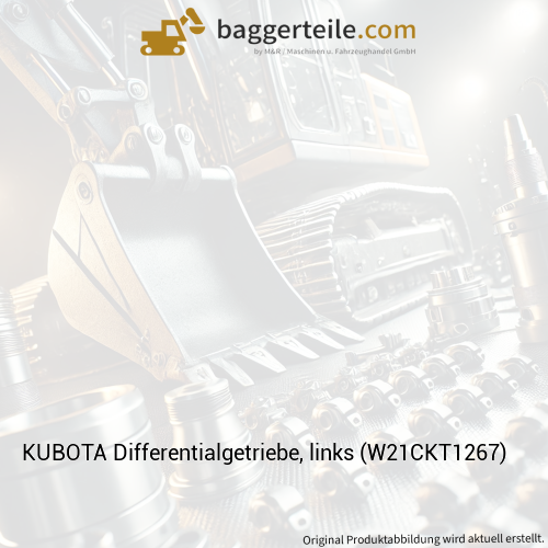 KUBOTA Differentialgetriebe, links (W21CKT1267)