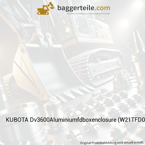 KUBOTA Dv3600Aluminiumfdboxenclosure (W21TFD0718)