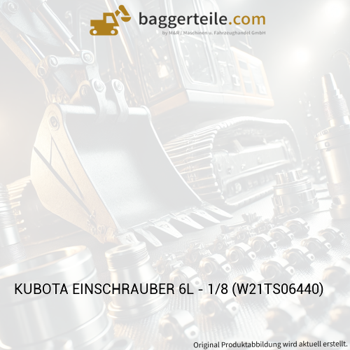 KUBOTA EINSCHRAUBER 6L - 1/8 (W21TS06440)