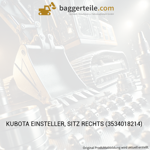 KUBOTA EINSTELLER, SITZ RECHTS (3534018214)
