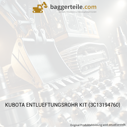 KUBOTA ENTLUEFTUNGSROHR KIT (3C13194760)