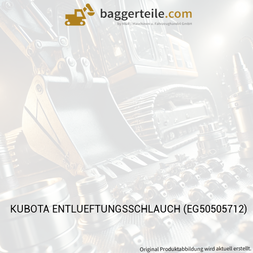 KUBOTA ENTLUEFTUNGSSCHLAUCH (EG50505712)