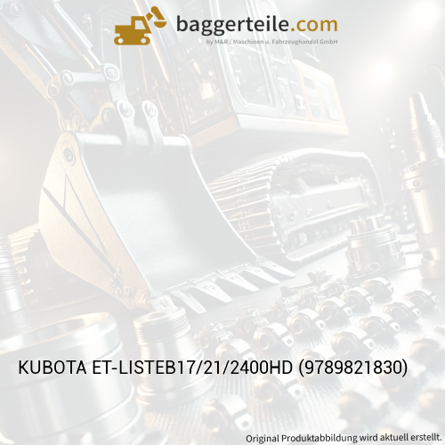 KUBOTA ET-LISTEB17/21/2400HD (9789821830)