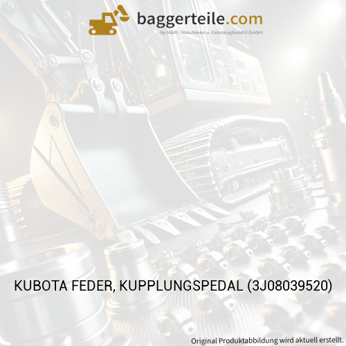 KUBOTA FEDER, KUPPLUNGSPEDAL (3J08039520)