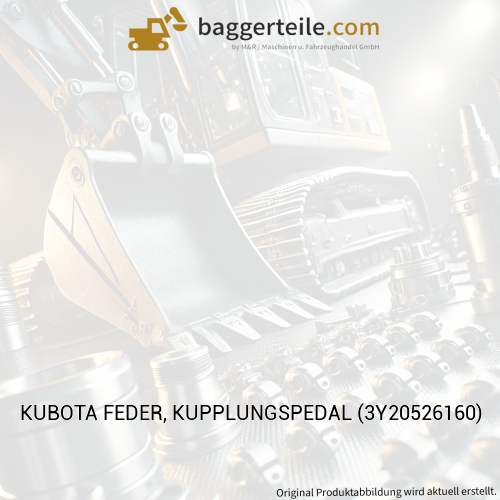 KUBOTA FEDER, KUPPLUNGSPEDAL (3Y20526160)