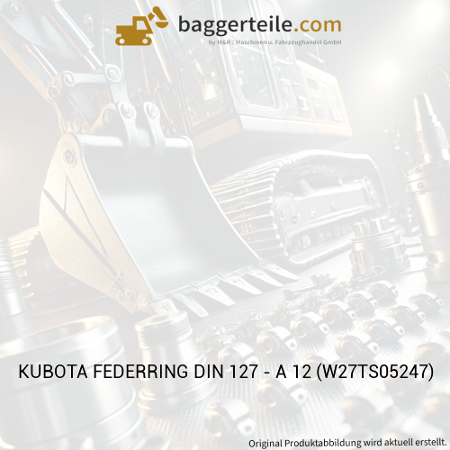 KUBOTA FEDERRING DIN 127 - A 12 (W27TS05247)