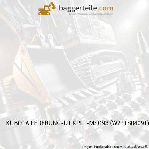 KUBOTA FEDERUNG-UT.KPL. -MSG93 (W27TS04091)