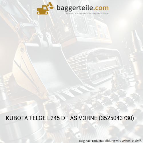KUBOTA FELGE L245 DT AS VORNE (3525043730)