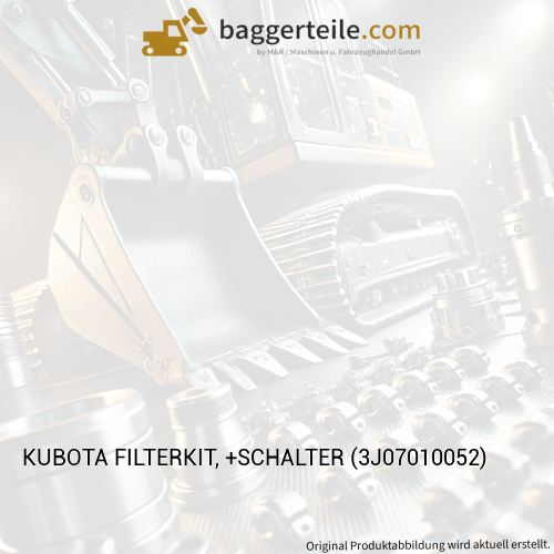 KUBOTA FILTERKIT, +SCHALTER (3J07010052)