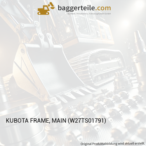 KUBOTA FRAME, MAIN (W27TS01791)