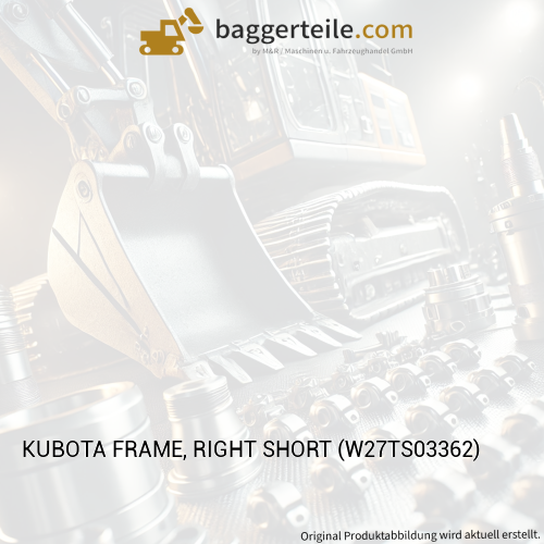 KUBOTA FRAME, RIGHT SHORT (W27TS03362)