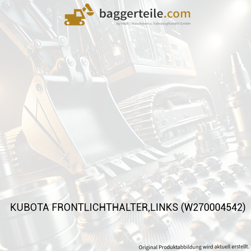 KUBOTA FRONTLICHTHALTER,LINKS (W270004542)