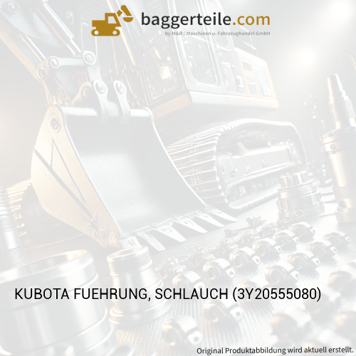 KUBOTA FUEHRUNG, SCHLAUCH (3Y20555080)