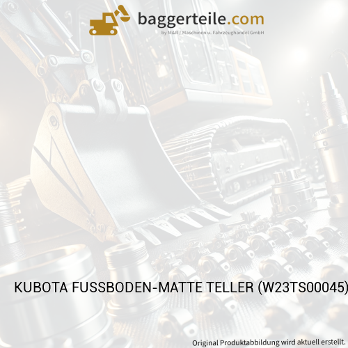 KUBOTA FUSSBODEN-MATTE TELLER (W23TS00045)