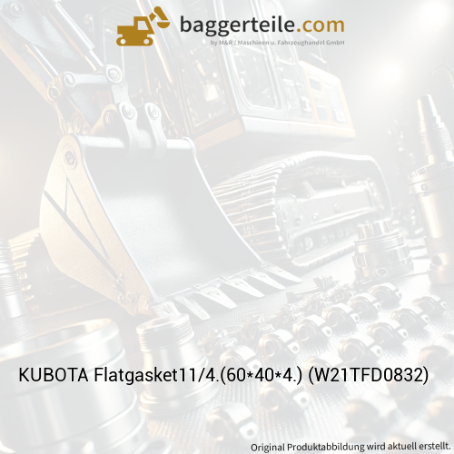 KUBOTA Flatgasket11/4.(60*40*4.) (W21TFD0832)