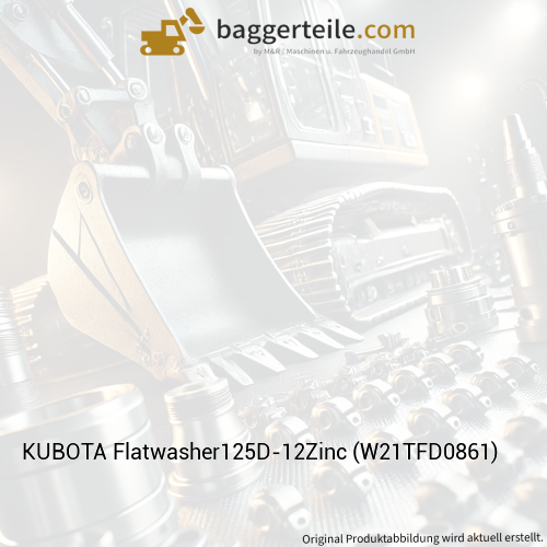 KUBOTA Flatwasher125D-12Zinc (W21TFD0861)