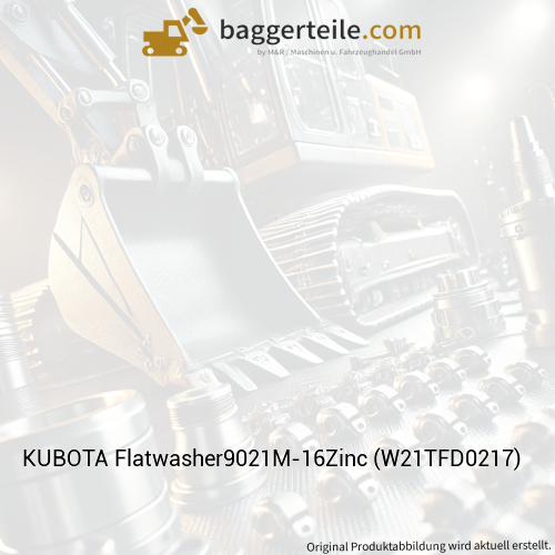 KUBOTA Flatwasher9021M-16Zinc (W21TFD0217)