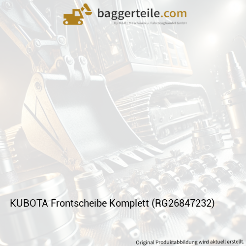 KUBOTA Frontscheibe Komplett (RG26847232)