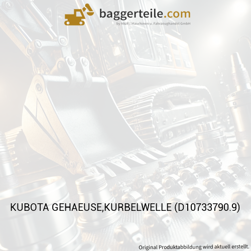 KUBOTA GEHAEUSE,KURBELWELLE (D10733790.9)