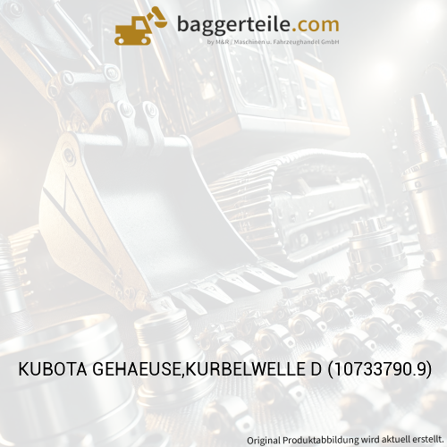 KUBOTA GEHAEUSE,KURBELWELLE D (10733790.9)