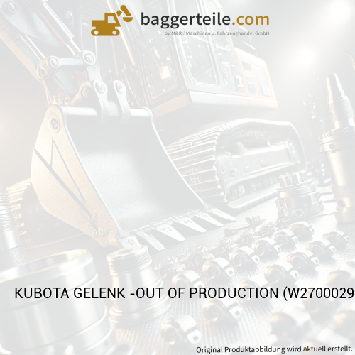 KUBOTA GELENK -OUT OF PRODUCTION (W270002903)