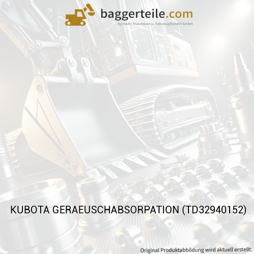 KUBOTA GERAEUSCHABSORPATION (TD32940152)