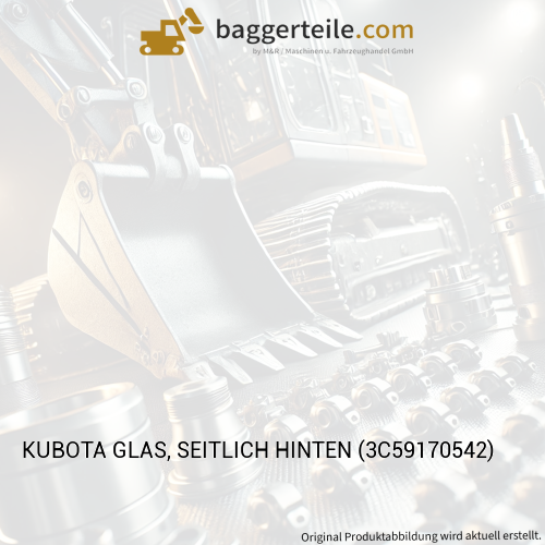 KUBOTA GLAS, SEITLICH HINTEN (3C59170542)