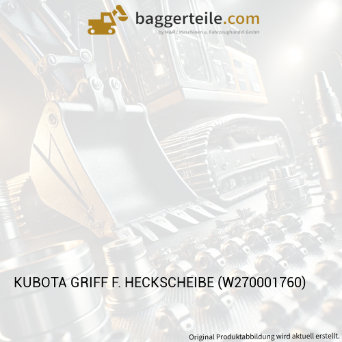 KUBOTA GRIFF F. HECKSCHEIBE (W270001760)