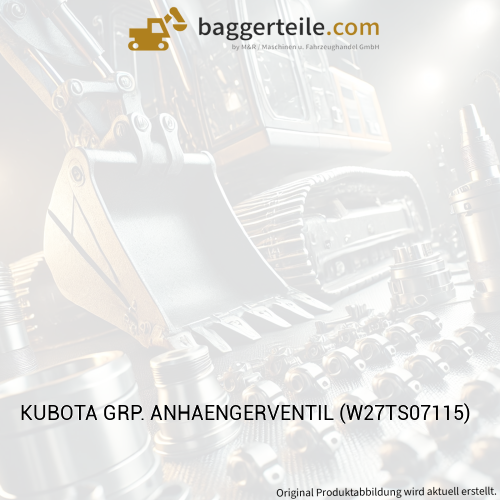 KUBOTA GRP. ANHAENGERVENTIL (W27TS07115)