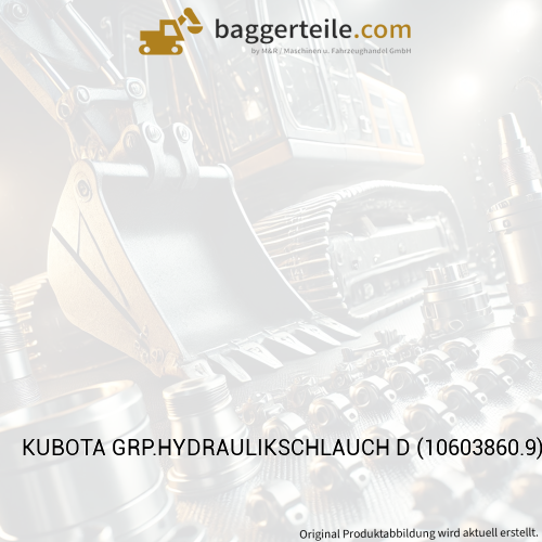 KUBOTA GRP.HYDRAULIKSCHLAUCH D (10603860.9)