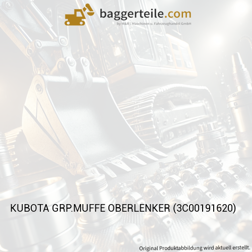 KUBOTA GRP.MUFFE OBERLENKER (3C00191620)
