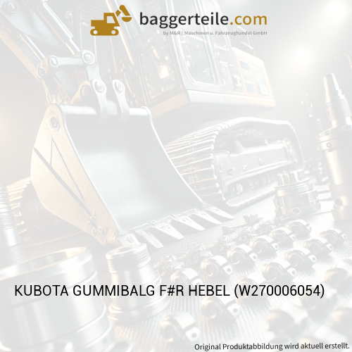 KUBOTA GUMMIBALG F#R HEBEL (W270006054)
