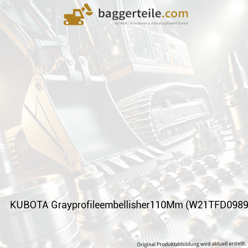KUBOTA Grayprofileembellisher110Mm (W21TFD0989)