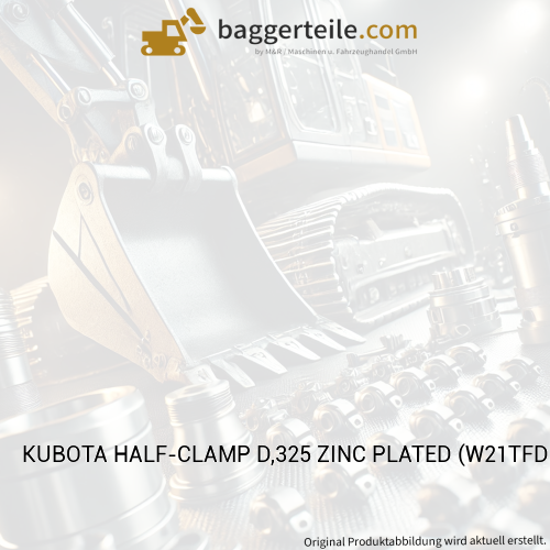 KUBOTA HALF-CLAMP D,325 ZINC PLATED (W21TFD1402)