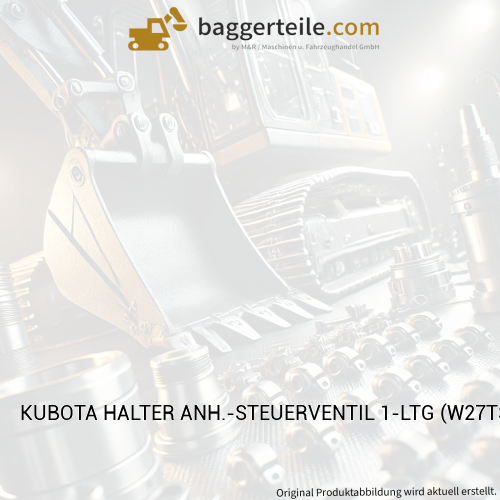 KUBOTA HALTER ANH.-STEUERVENTIL 1-LTG (W27TS03428)