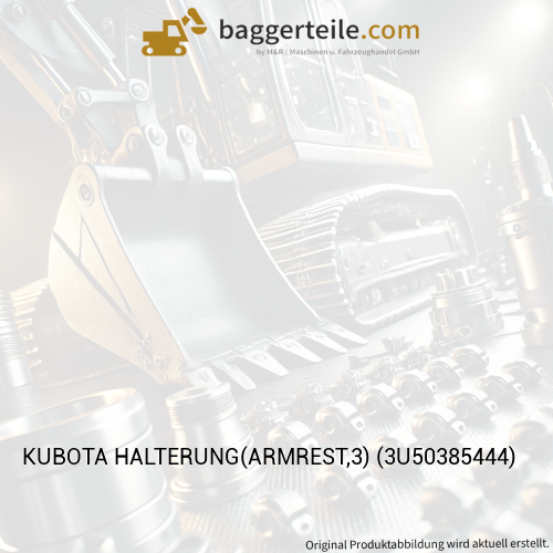 KUBOTA HALTERUNG(ARMREST,3) (3U50385444)