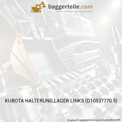 KUBOTA HALTERUNG,LAGER LINKS (D10537770.9)