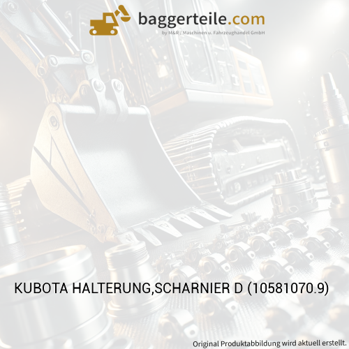 KUBOTA HALTERUNG,SCHARNIER D (10581070.9)