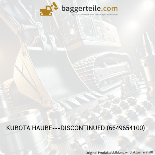 KUBOTA HAUBE---DISCONTINUED (6649654100)
