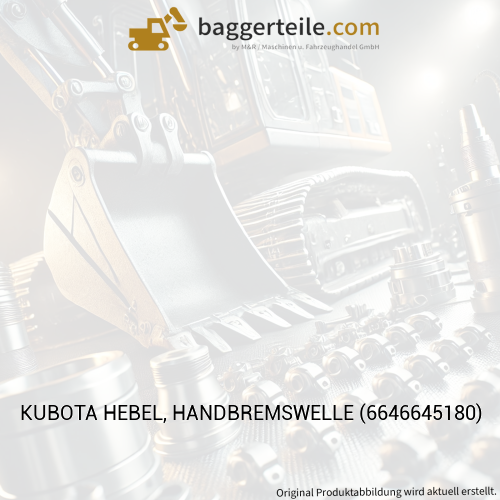 KUBOTA HEBEL, HANDBREMSWELLE (6646645180)
