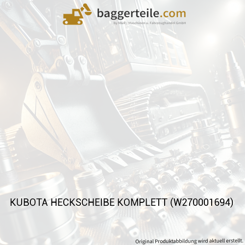 KUBOTA HECKSCHEIBE KOMPLETT (W270001694)