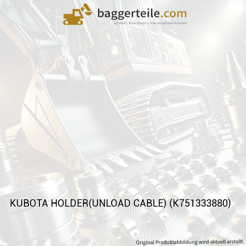 KUBOTA HOLDER(UNLOAD CABLE) (K751333880)