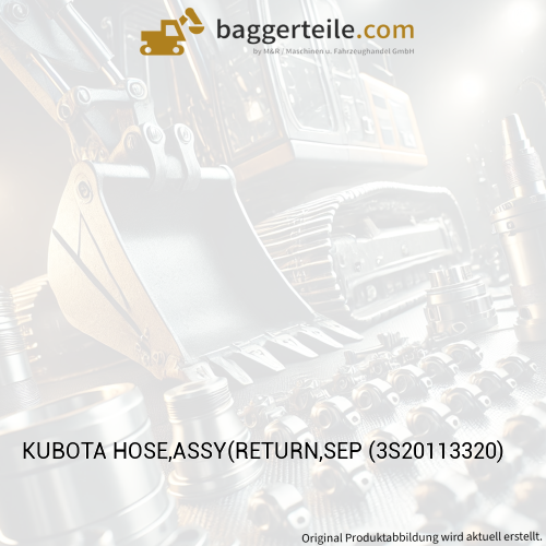 KUBOTA HOSE,ASSY(RETURN,SEP (3S20113320)