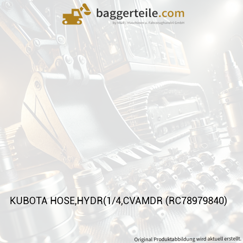 KUBOTA HOSE,HYDR(1/4,CVAMDR (RC78979840)