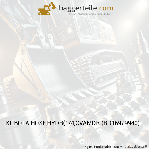 KUBOTA HOSE,HYDR(1/4,CVAMDR (RD16979940)