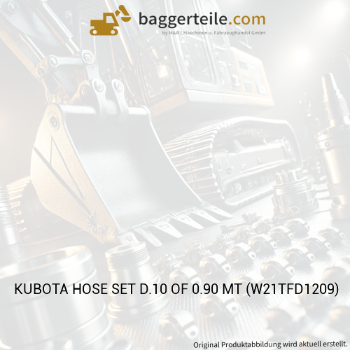 KUBOTA HOSE SET D.10 OF 0.90 MT (W21TFD1209)