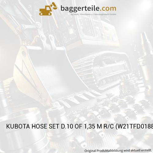 KUBOTA HOSE SET D.10 OF 1,35 M R/C (W21TFD0188)