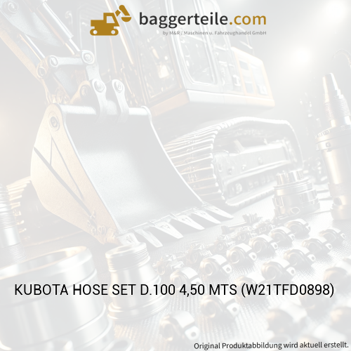 KUBOTA HOSE SET D.100 4,50 MTS (W21TFD0898)